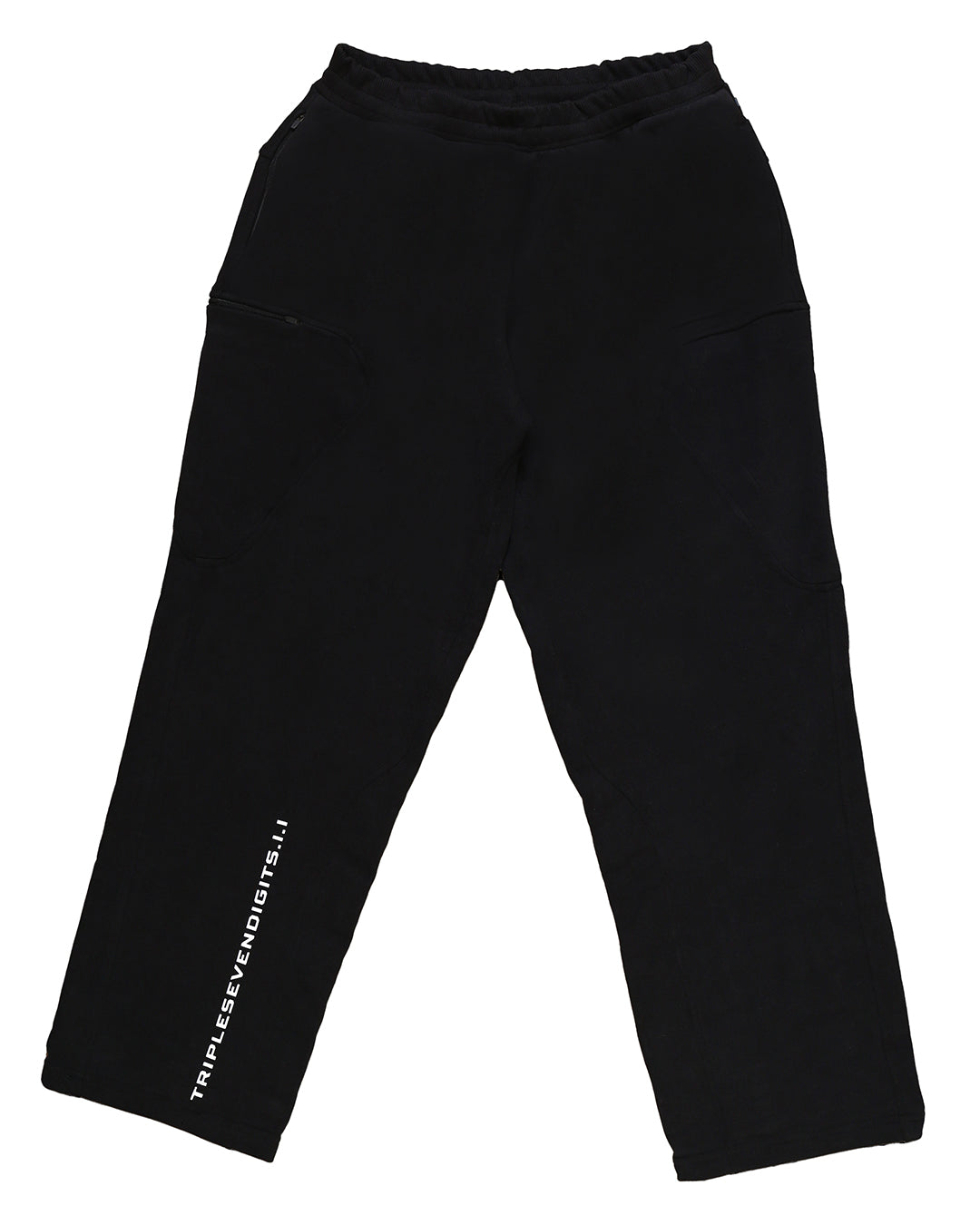 GEO PANTS HOODIE BLACK