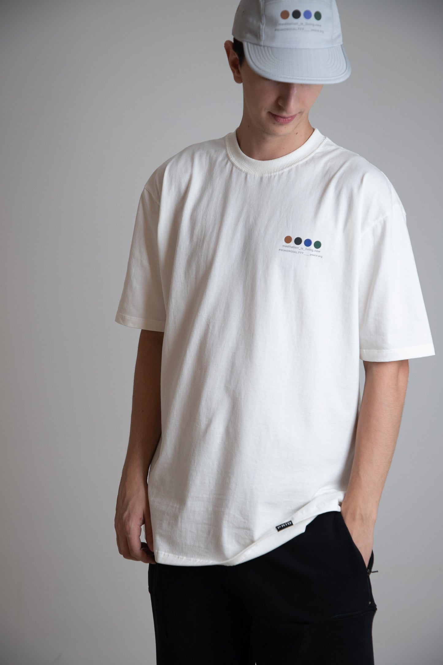 Camiseta Oversized "Planetary" off white