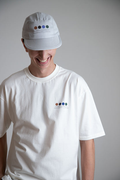 Boné Five Panel "MEDITATION.ORG" Cinza