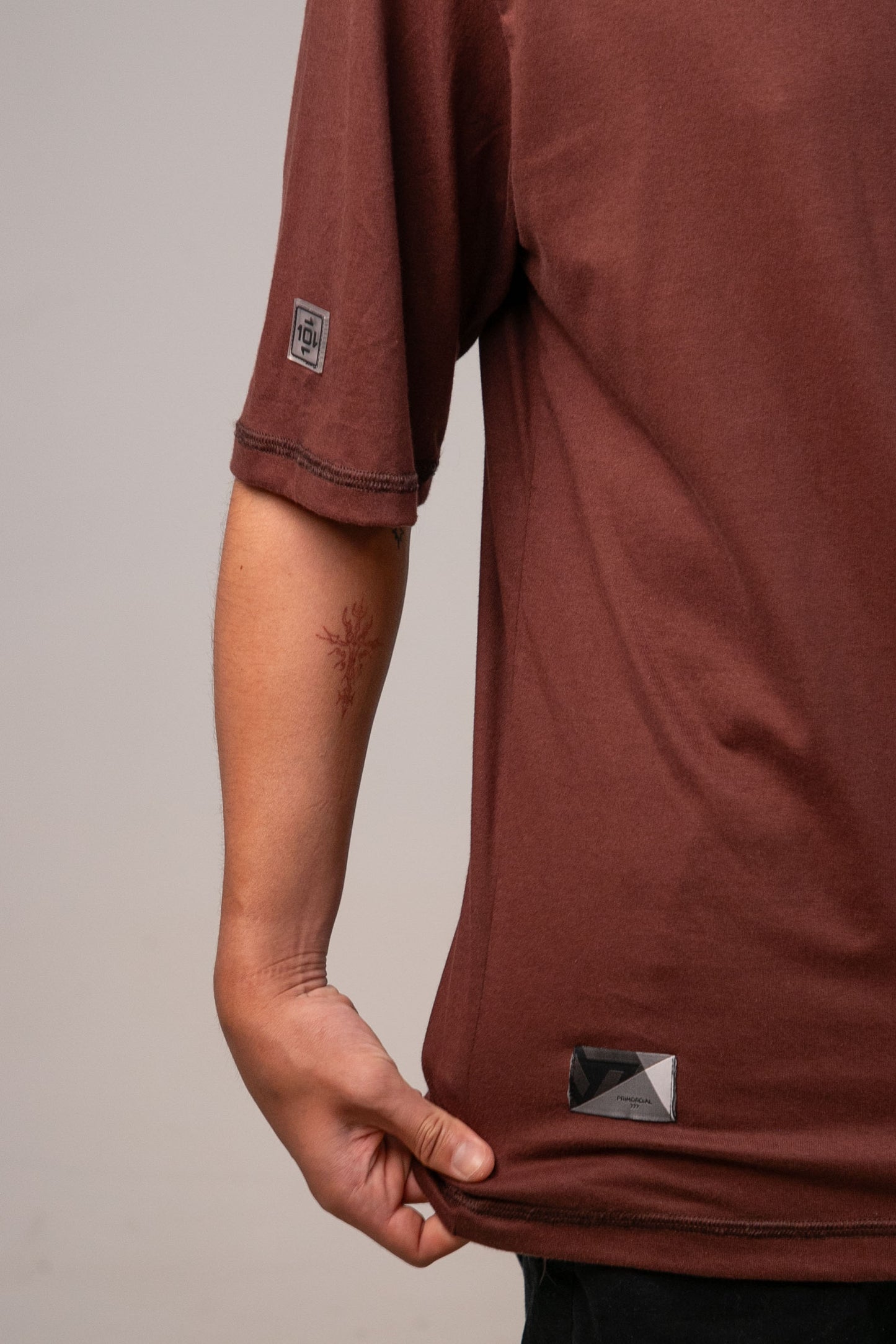 Camiseta Oversized Brown "OPT IN"