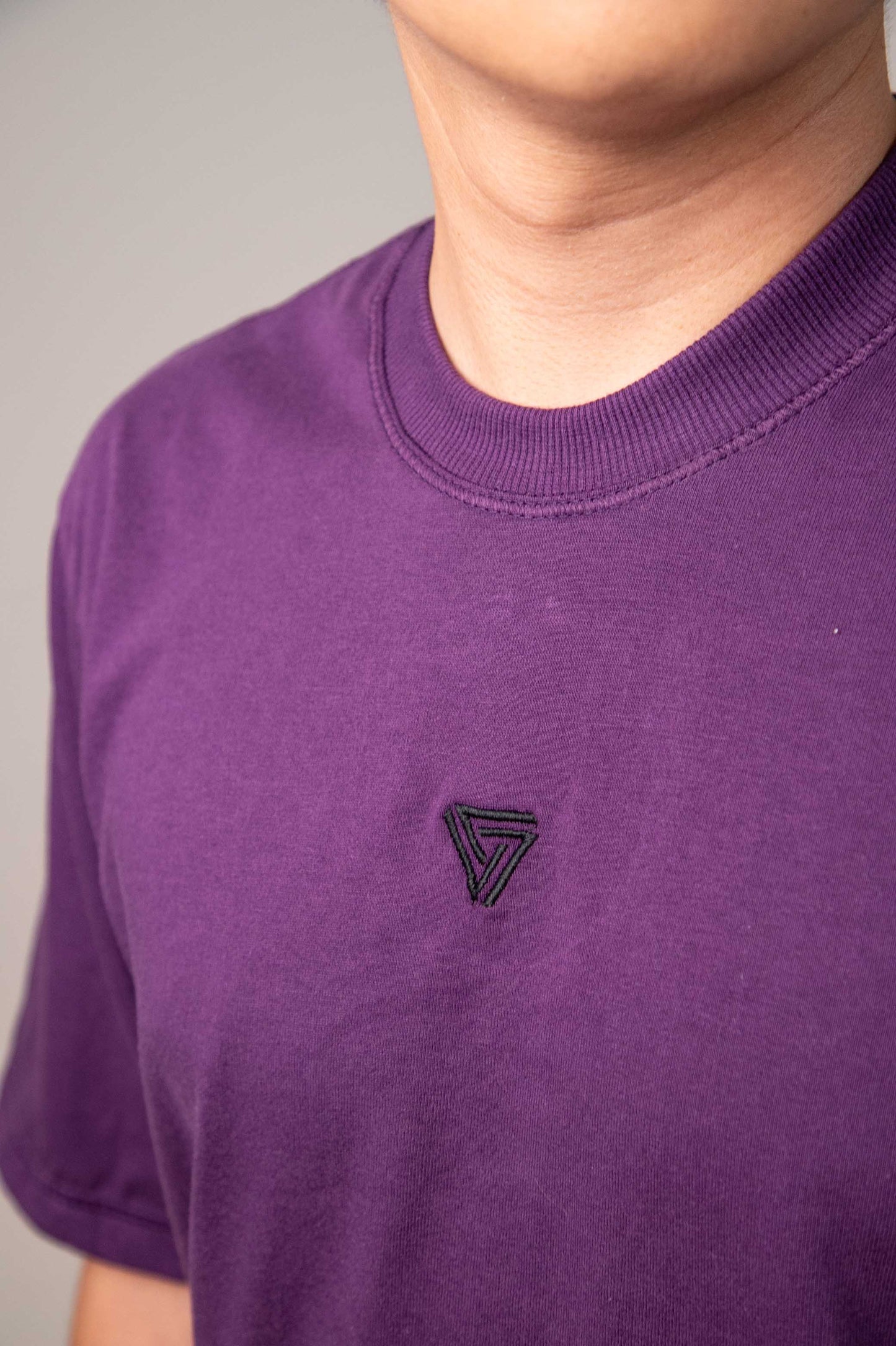 Camiseta Oversized Roxa "GRAPE"