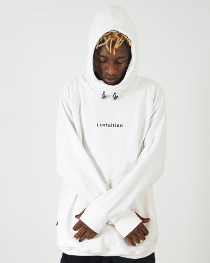 i.i.ntuition HOODIE OFF WHITE